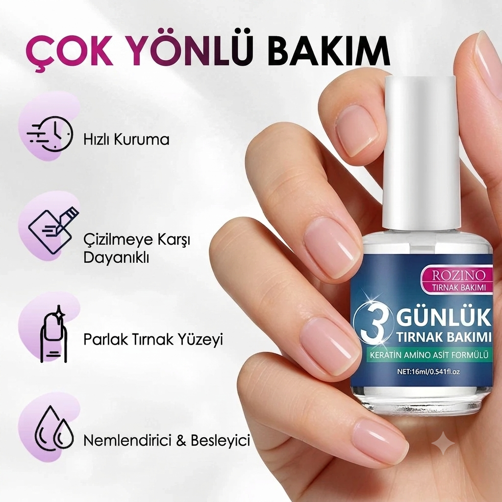 tırnak bakım serumu