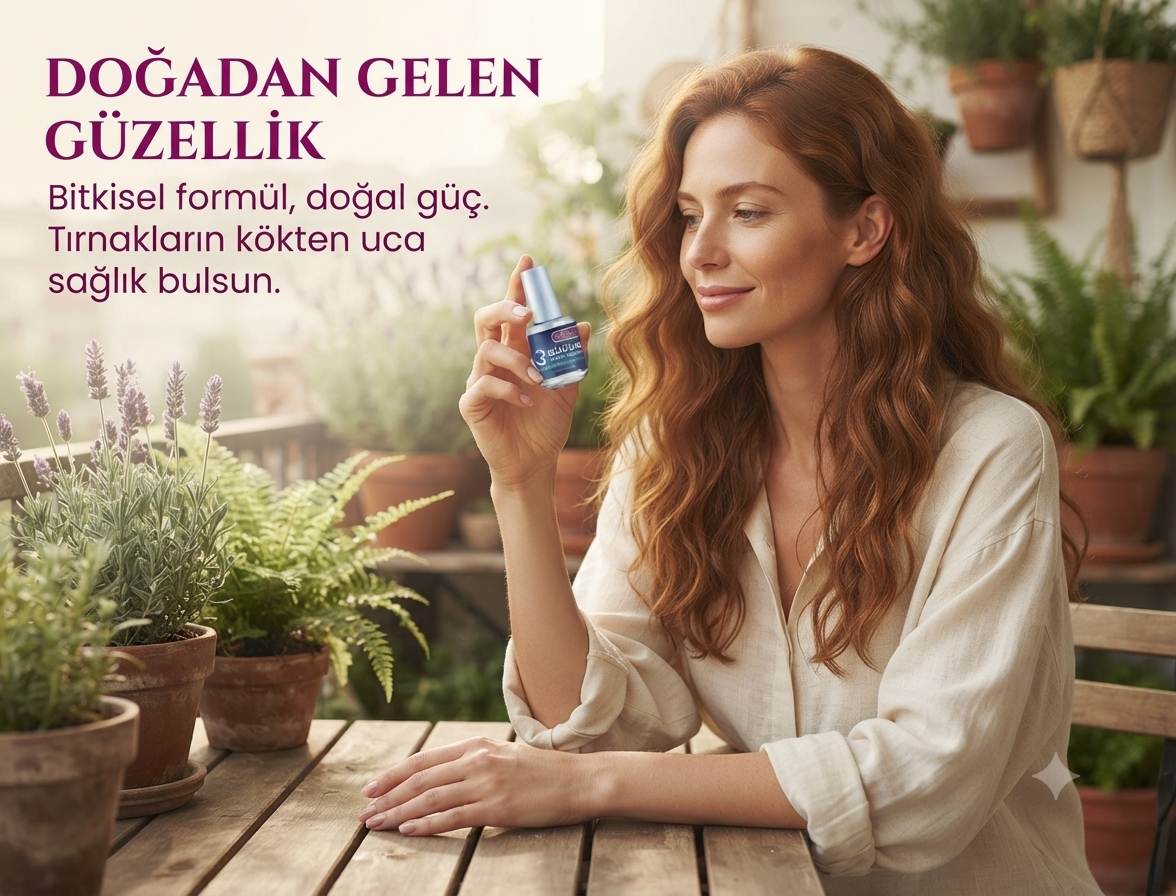 Tırnak Bakım Serumu ile Doğal Güç!
