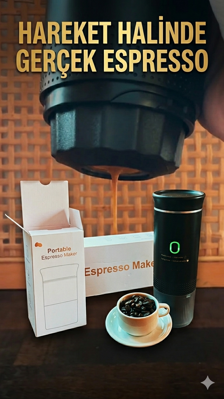 Taşınabilir Espresso Makinesi